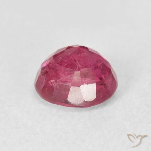 Rubino Rosa rossastra naturale da 1.95 ct, Rotondo, VS-SI