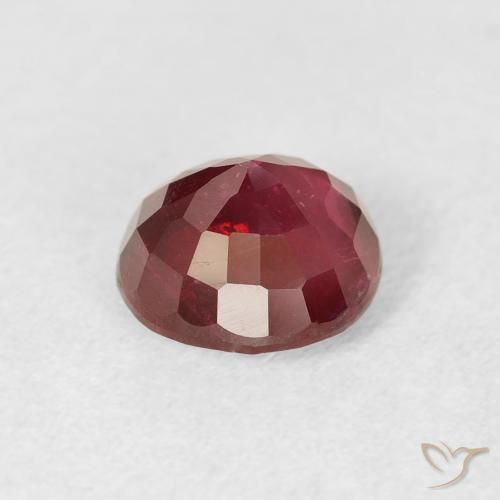 Rubino Rosso brillante naturale da 1.74 ct, Rotondo, VS-SI