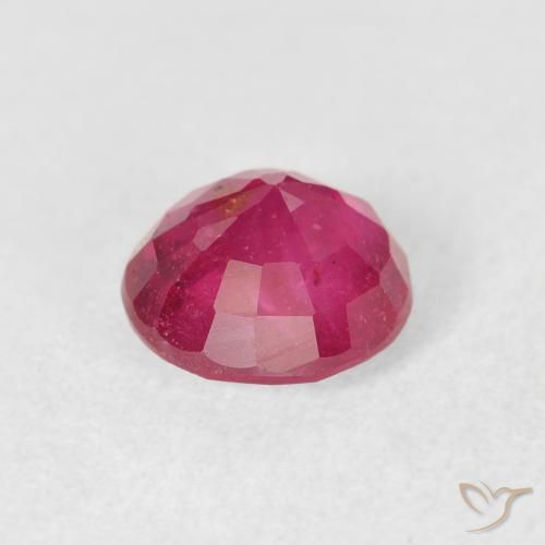 Rubino Rosso tendente al rosa naturale da 1.72 ct, Rotondo, VS-SI