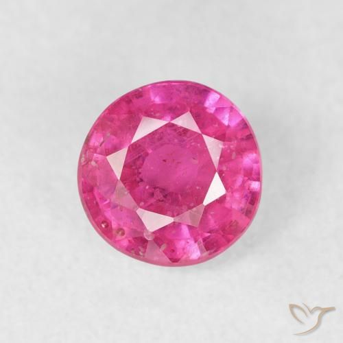 1.16ct Naturale Magenta intenso Rubino, Rotondo, VS-SI