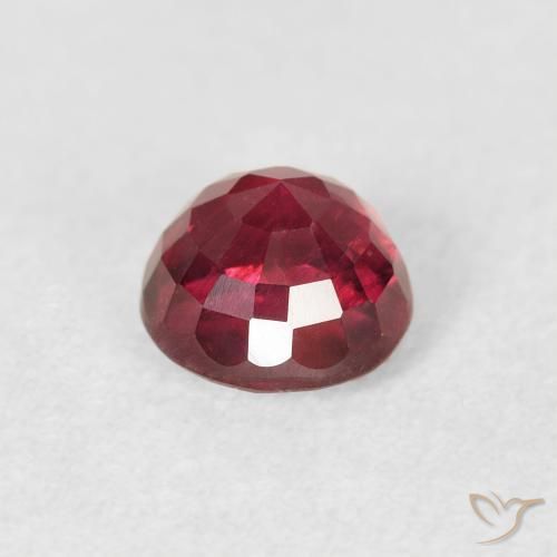 Rubino Rosso medio naturale da 1.36 ct, Rotondo, VS-SI