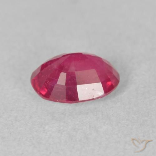 Rubino Rosa medio naturale da 1.53 ct, Ovale, VS-SI