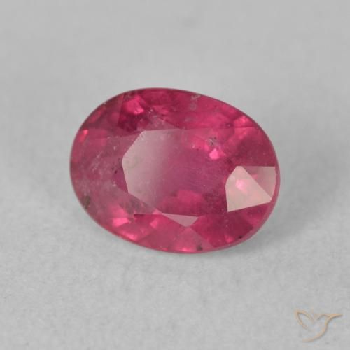 Rubino Rosso tendente al rosa naturale da 2.05 ct, Ovale, VS-SI