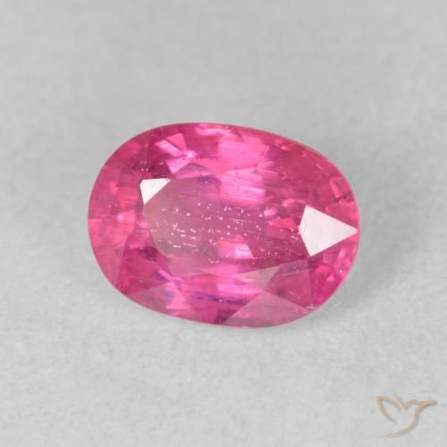 Rubino Rosa medio naturale da 1.84 ct, Ovale, VS-SI