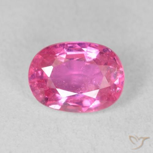1.88ct Naturale Medium Dark-Pink Rubino, Ovale, VS-SI