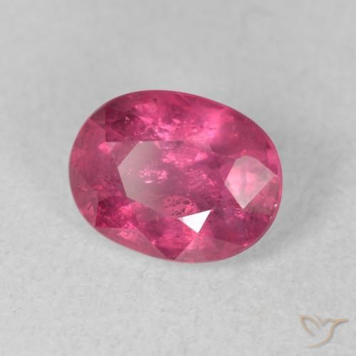 Rubino Rosa scuro naturale da 1.88 ct, Ovale, VS-SI