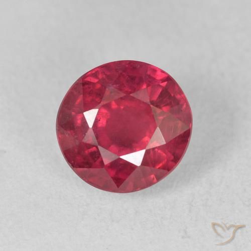 1.84ct Naturale Cremisi Profondo Rubino, Rotondo, VS-SI