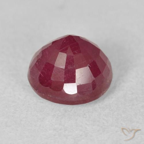 Rubino Cremisi Profondo naturale da 2.67 ct, Rotondo, VS-SI