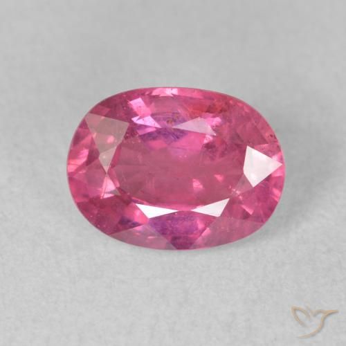 1.86ct Naturale Rosso tendente al rosa Rubino, Ovale, VS-SI