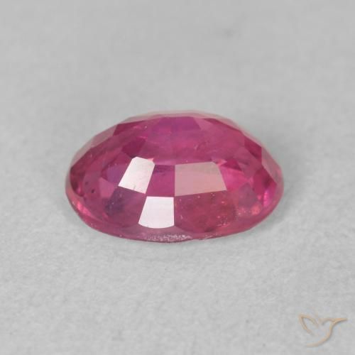 Rubino Rosso tendente al rosa naturale da 1.86 ct, Ovale, VS-SI