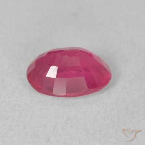 Rubino Rosso chiaro naturale da 1.53 ct, Ovale, VS-SI