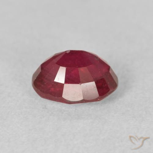 Rubino Rosso scuro naturale da 1.94 ct, Ovale, VS-SI