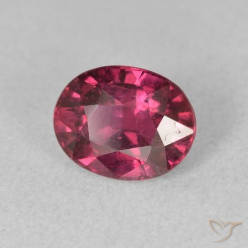 Rubino Rosso tendente al rosa naturale da 1.92 ct, Ovale, VS-SI