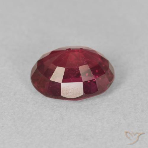 Rubino Rosso tendente al rosa naturale da 1.92 ct, Ovale, VS-SI