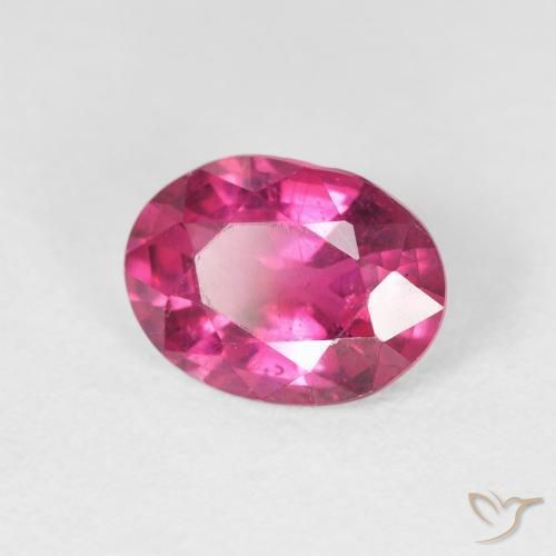 Rubino Rosa hot naturale da 2.17 ct, Ovale, VS
