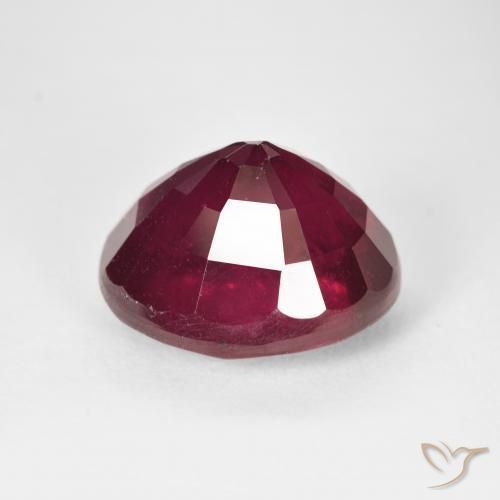 Rubino Vino Rosso Profondo naturale da 15.28 ct, Ovale, VS