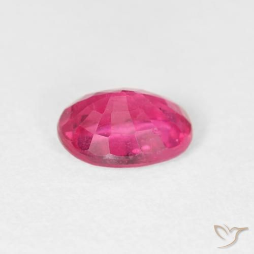 Rubino Rosa hot naturale da 1.13 ct, Ovale, VS