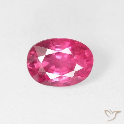1.18ct Naturale Magenta intenso Rubino, Ovale, VS