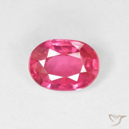 1.20ct Naturale Magenta intenso Rubino, Ovale, VS