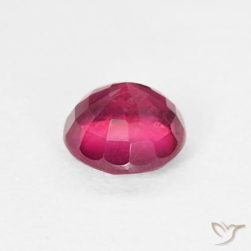 Rubino Rosso chiaro naturale da 1.02 ct, Rotondo, VS