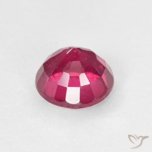 Rubino Rosso chiaro naturale da 1.20 ct, Rotondo, VS