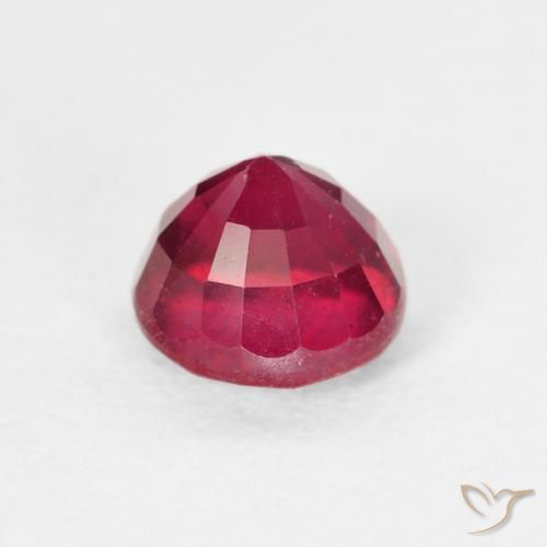 Rubino Rosso medio naturale da 1.28 ct, Rotondo, VS