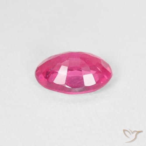 Rubino Rosa hot naturale da 1.04 ct, Ovale, VS