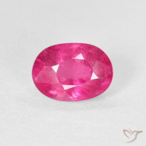 1.16ct Naturale Magenta intenso Rubino, Ovale, VS