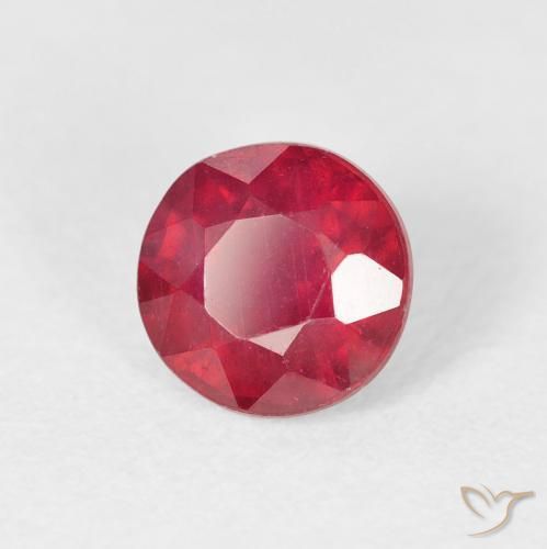 Rubino Cremisi Profondo naturale da 1.94 ct, Rotondo, VS