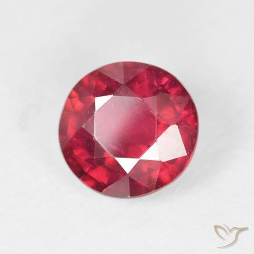 Rubino Rosso medio naturale da 1.62 ct, Rotondo, VS