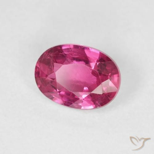 Rubino Rosa hot naturale da 1.16 ct, Ovale, VS