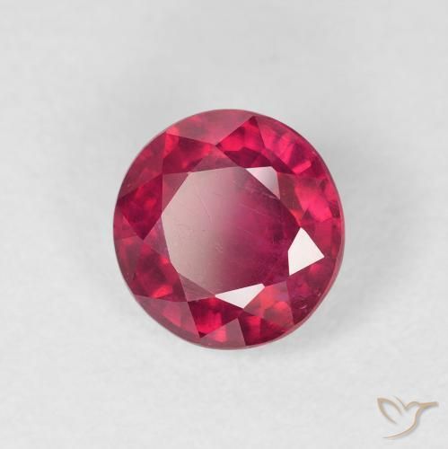 Rubino Rosso medio naturale da 1.88 ct, Rotondo, VS