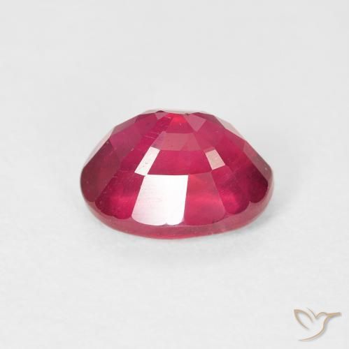 Rubino Cremisi Profondo naturale da 2.17 ct, Ovale, VS
