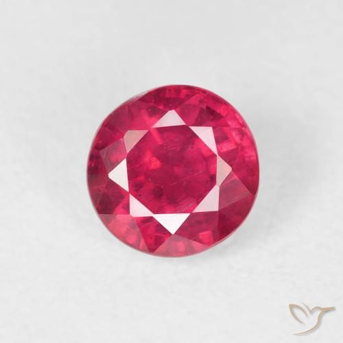 1.01ct Naturale marmellata rossa Rubino, Rotondo, VS