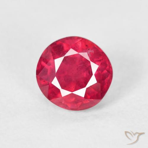 1.06ct Naturale marmellata rossa Rubino, Rotondo, VS