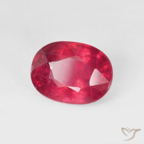 Rubino Cremisi Profondo naturale da 2.15 ct, Ovale, VS-SI