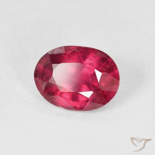 Rubino Cremisi Profondo naturale da 1.74 ct, Ovale, VS-SI