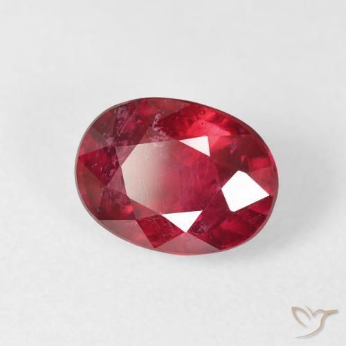 Rubino Cremisi Profondo naturale da 2.49 ct, Ovale, VS
