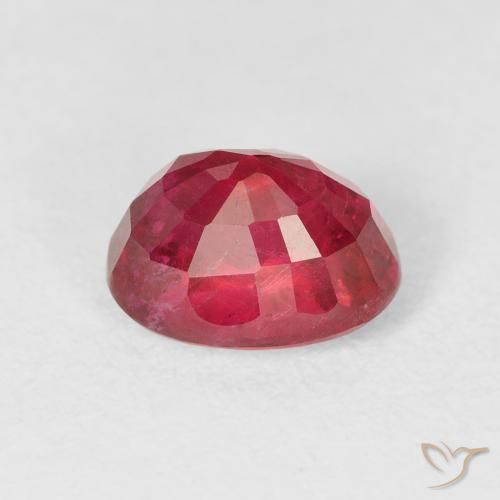Rubino Cremisi Profondo naturale da 2.49 ct, Ovale, VS