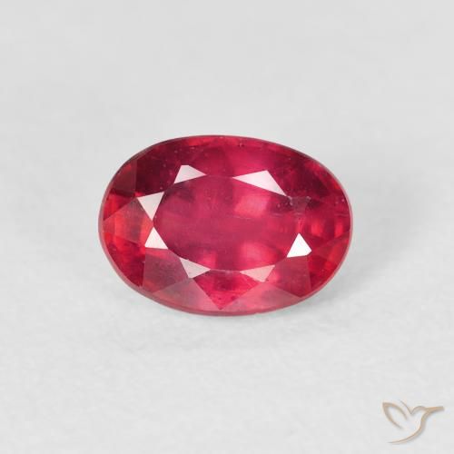 1.83ct Naturale marmellata rossa Rubino, Ovale, VS