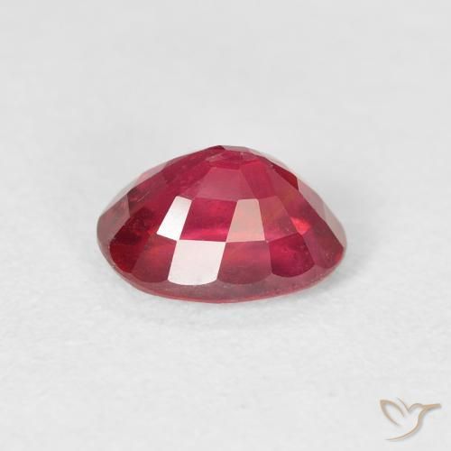 Rubino marmellata rossa naturale da 1.83 ct, Ovale, VS