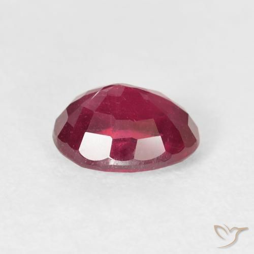 Rubino Cremisi Profondo naturale da 2.05 ct, Ovale, VS