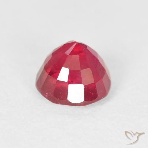 Rubino Rosso medio naturale da 1.46 ct, Rotondo, VS