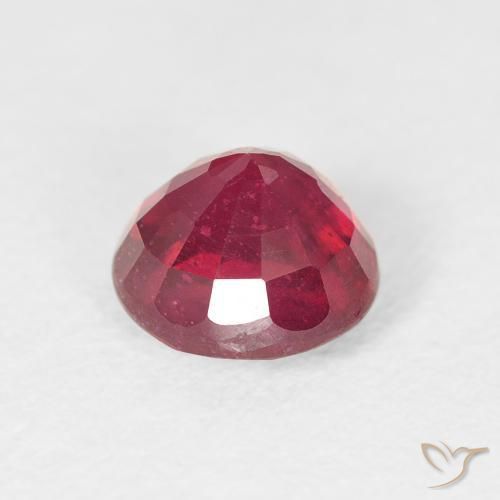 Rubino Rosso medio naturale da 1.50 ct, Rotondo, VS