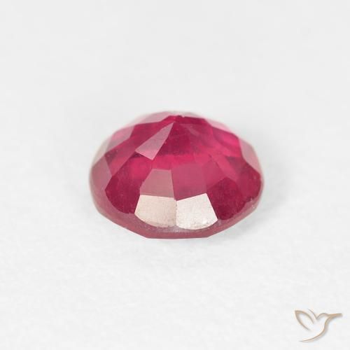 Rubino Rosso medio naturale da 1.06 ct, Rotondo, VS