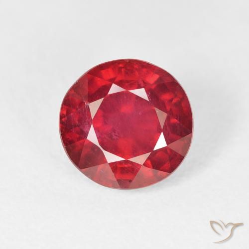 2.92ct Naturale marmellata rossa Rubino, Rotondo, VS