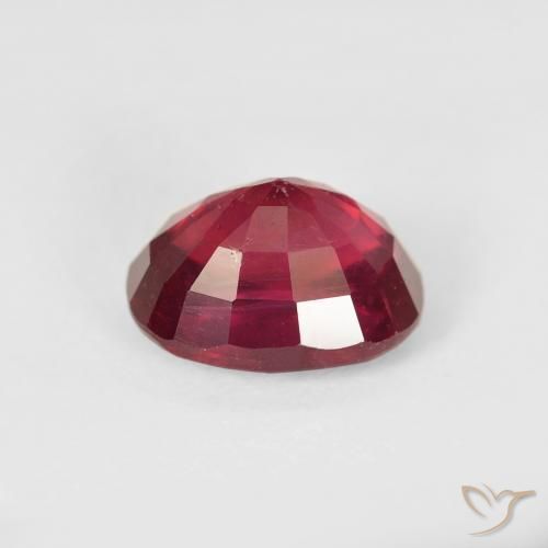 Rubino Sangue rosso naturale da 2.23 ct, Ovale, VS-SI
