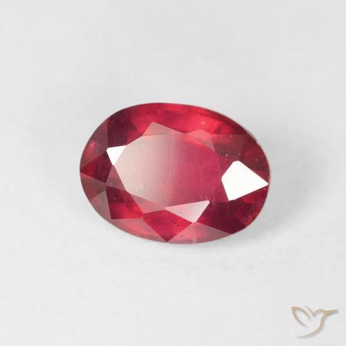 Rubino Cremisi Profondo naturale da 1.88 ct, Ovale, VS