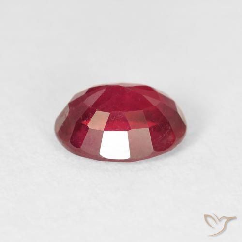 Rubino Cremisi Profondo naturale da 1.88 ct, Ovale, VS