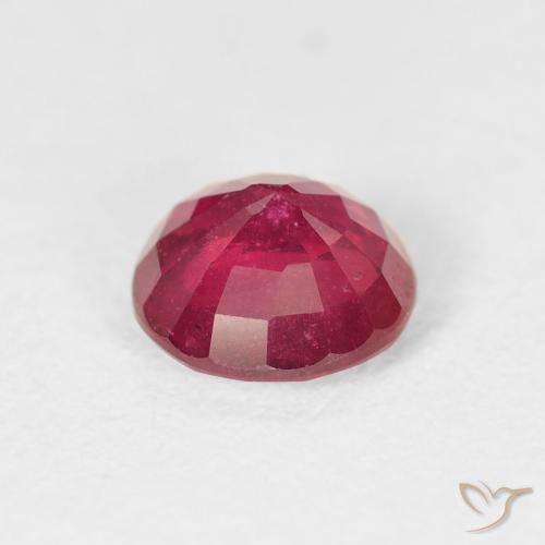 Rubino Rosso medio naturale da 1.20 ct, Rotondo, VS